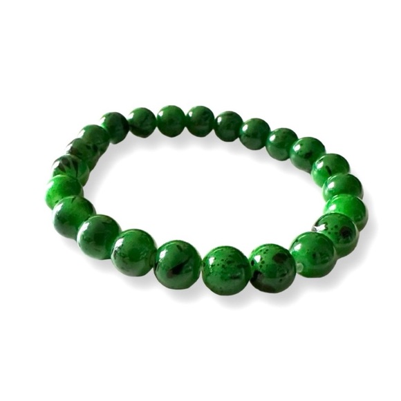 Jewelry - ⭐️ 5 for $25 Glass Crystal Beaded Stretchy Bracelet